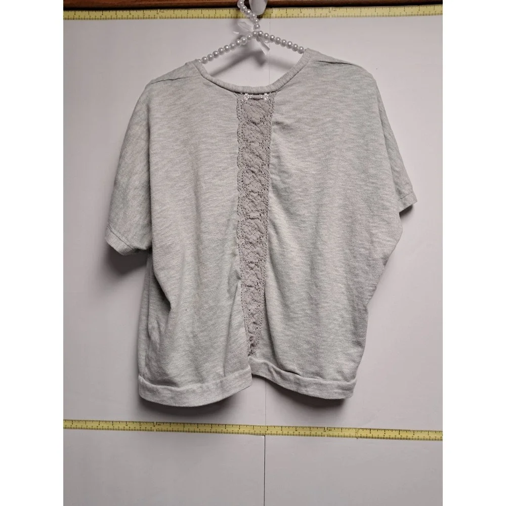 Girls 1989 Place‎ Gray Open Cardigan-size 10/12. Large